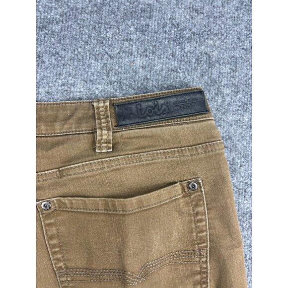 Lois Brad Pants Men's 38 Brown Denim Slim Leg Extensible Stretch Jeans - Picture 8 of 8